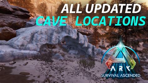 ark ascended hunter cave|ark ascended cave map locations.